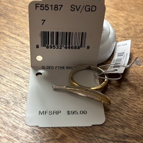 NWT Coach Feather Ring - Picture 5 of 5